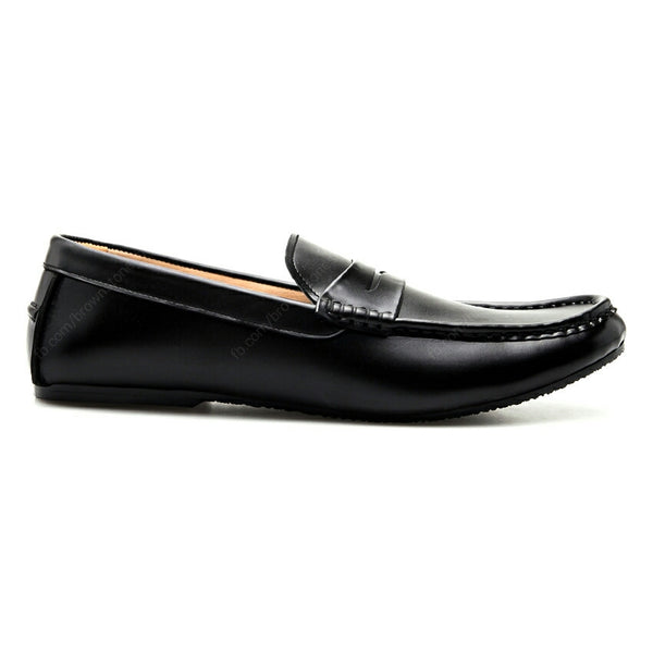 Penny Leather Loafer Soft Black - Assembly Artisans Co.,Ltd.