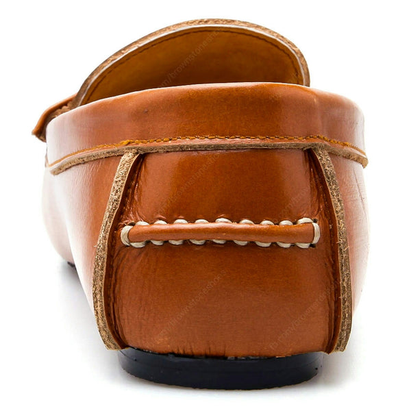 Penny Leather Loafer Soft Beige - Assembly Artisans Co.,Ltd.