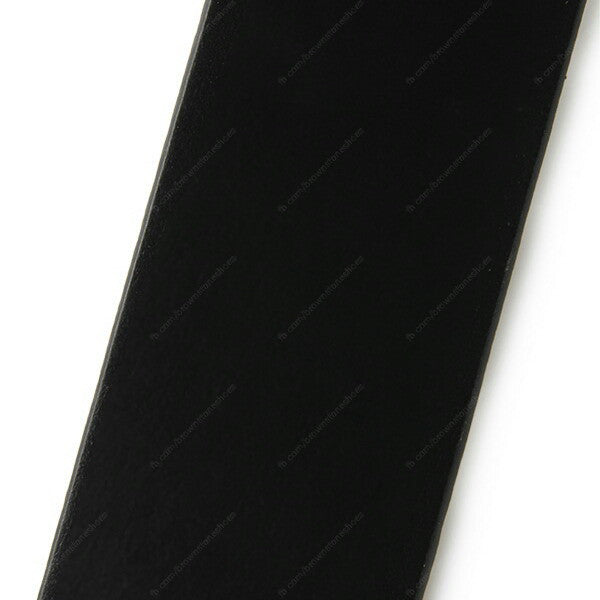 Full Grain Genuine Leather Belt - Milano PAM (Tin Buckle) - Black - Assembly Artisans Co.,Ltd.