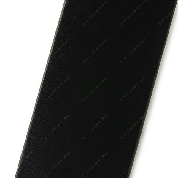 Full Grain Genuine Leather Belt Black City Oxford Dual Rod - Assembly Artisans Co.,Ltd.