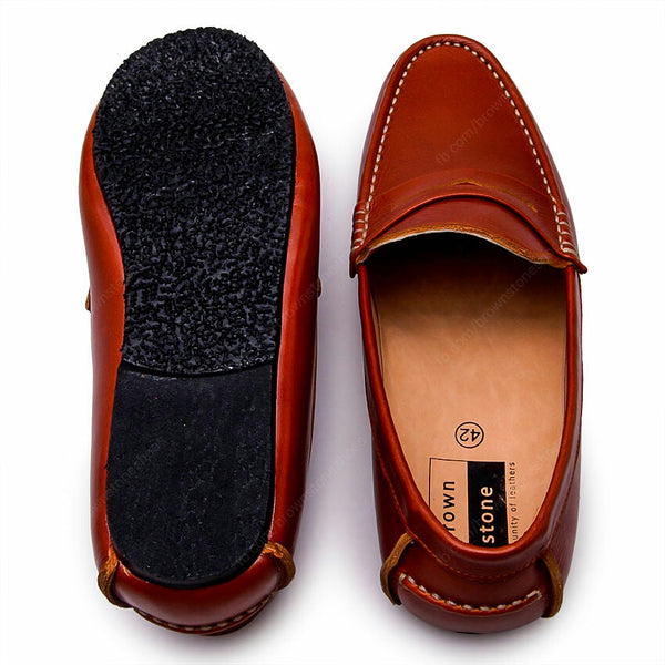 Penny Leather Loafer Soft Tan - Assembly Artisans Co.,Ltd.