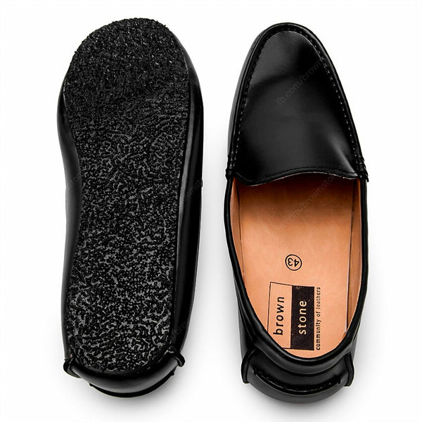 Casualist Leather Loafer Soft Black - Assembly Artisans Co.,Ltd.