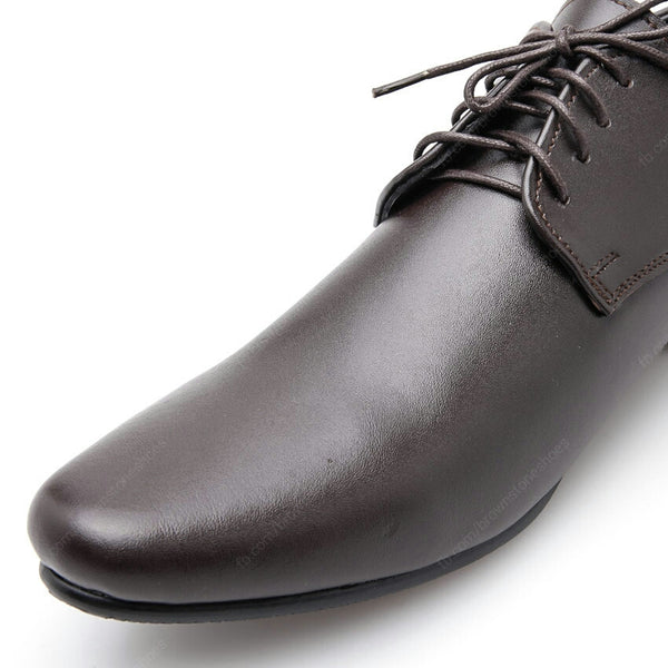 Leather Shoes Clever Soft Dark Brown - Assembly Artisans Co.,Ltd.
