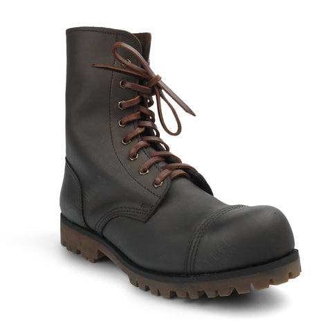 Industrial British Steel Cap Leather Boots High Cut - Assembly Artisans Co.,Ltd.