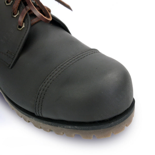 Industrial British Steel Cap Leather Shoes Low Cut - Assembly Artisans Co.,Ltd.